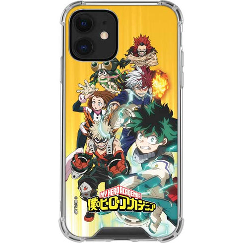My Hero Academia Deku Squad Season 5 iPhone 12 Clear Case