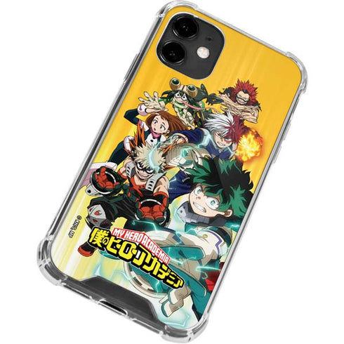 My Hero Academia Deku Squad Season 5 iPhone 12 Clear Case