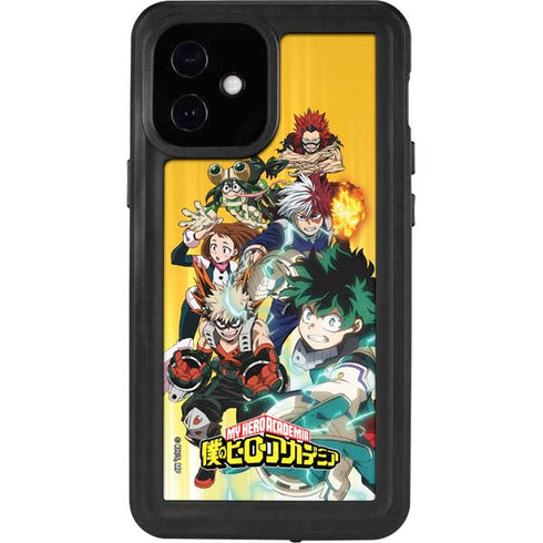 My Hero Academia Deku Squad Season 5 iPhone 12 Mini Waterproof Case