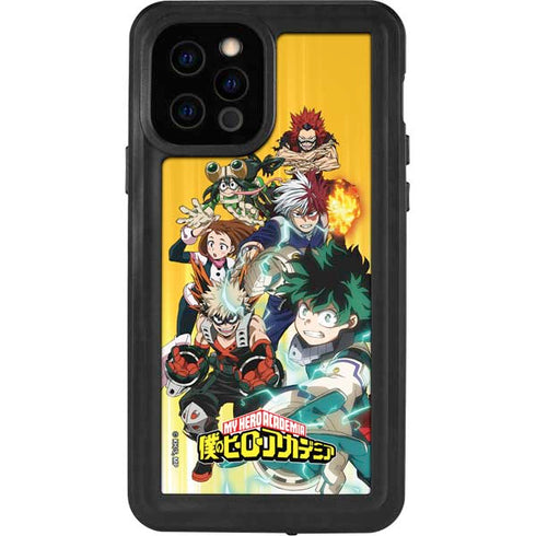 My Hero Academia Deku Squad Season 5 iPhone 12 Pro Waterproof Case