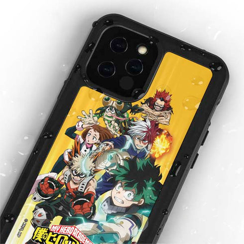 My Hero Academia Deku Squad Season 5 iPhone 12 Pro Waterproof Case