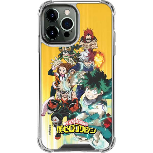 My Hero Academia Deku Squad Season 5 iPhone 13 Pro Max Clear Case