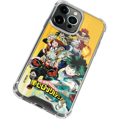 My Hero Academia Deku Squad Season 5 iPhone 13 Pro Max Clear Case