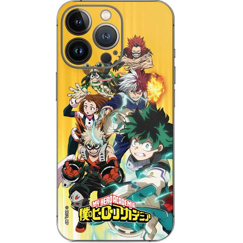 My Hero Academia Deku Squad Season 5 iPhone 13 Pro Skin
