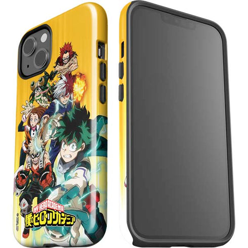 My Hero Academia Deku Squad Season 5 iPhone 14 Plus Impact Case