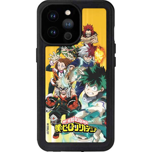 My Hero Academia Deku Squad Season 5 iPhone 14 Pro Max Waterproof Case