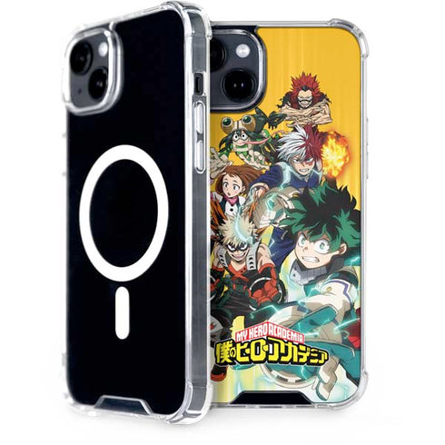 My Hero Academia Deku Squad Season 5 iPhone 15 Plus MagSafe Case
