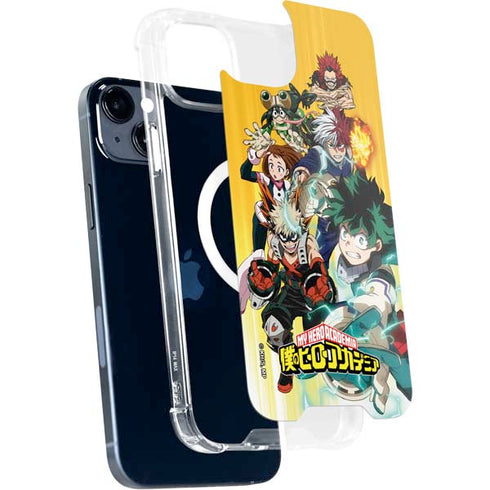 My Hero Academia Deku Squad Season 5 iPhone 15 Plus MagSafe Case