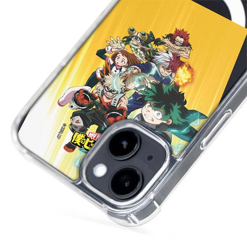 My Hero Academia Deku Squad Season 5 iPhone 15 Plus MagSafe Case