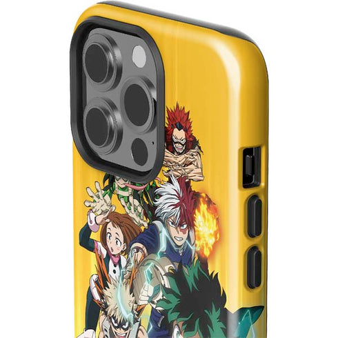 My Hero Academia Deku Squad Season 5 iPhone 15 Pro Impact Case