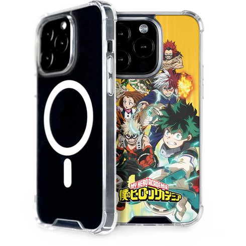 My Hero Academia Deku Squad Season 5 iPhone 15 Pro MagSafe Case