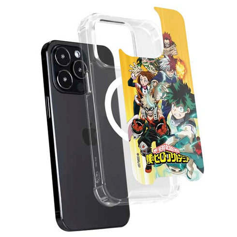 My Hero Academia Deku Squad Season 5 iPhone 15 Pro MagSafe Case