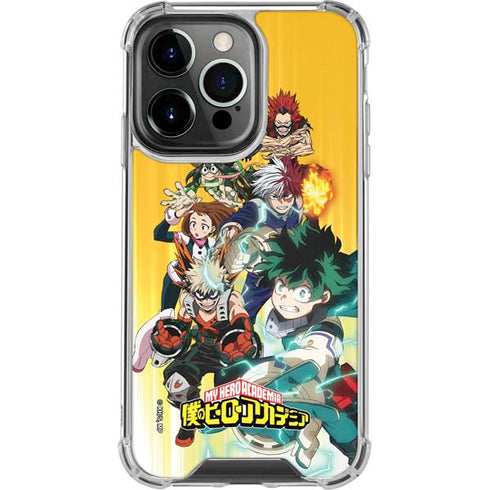 My Hero Academia Deku Squad Season 5 iPhone 15 Pro Max Clear Case