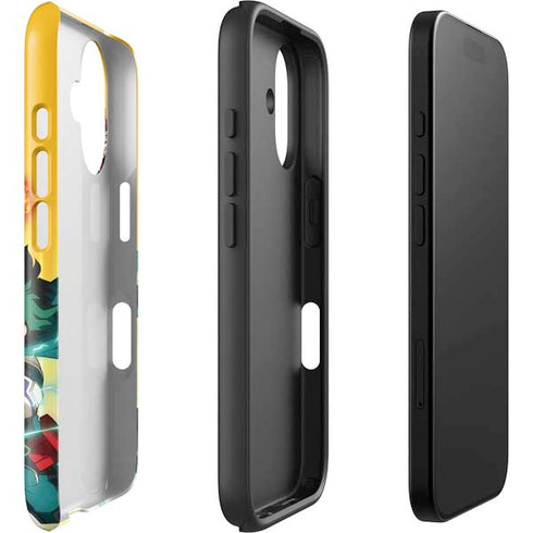 My Hero Academia Deku Squad Season 5 iPhone 16 Plus Impact Case