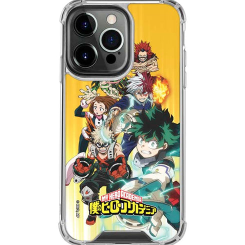 My Hero Academia Deku Squad Season 5 iPhone 16 Pro Max Clear Case