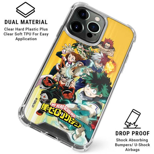 My Hero Academia Deku Squad Season 5 iPhone 16 Pro Max Clear Case