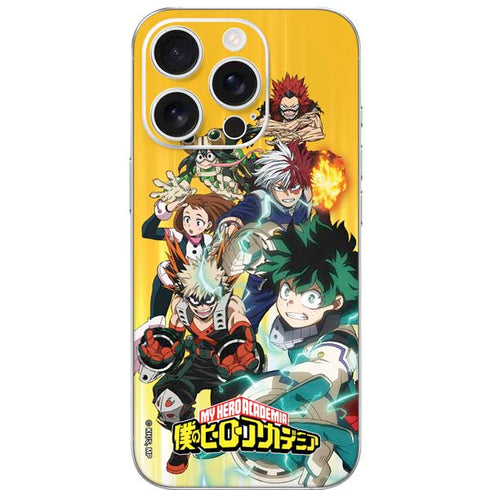 My Hero Academia Deku Squad Season 5 iPhone 16 Pro Skin
