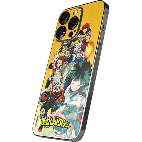 My Hero Academia Deku Squad Season 5 iPhone 16 Pro Skin