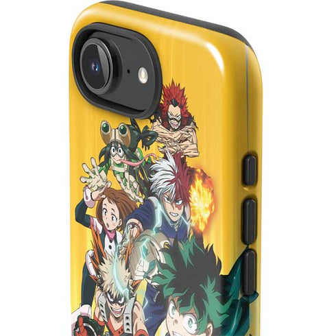 My Hero Academia Deku Squad Season 5 iPhone 16e Impact Case