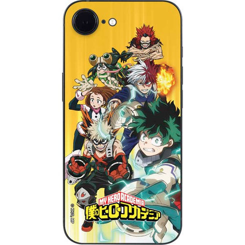 My Hero Academia Deku Squad Season 5 iPhone 16e Skin