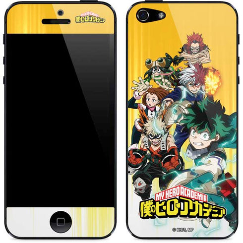 My Hero Academia Deku Squad Season 5 iPhone 5/5s/5SE Skin
