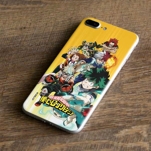 My Hero Academia Deku Squad Season 5 iPhone 8 Plus Skin