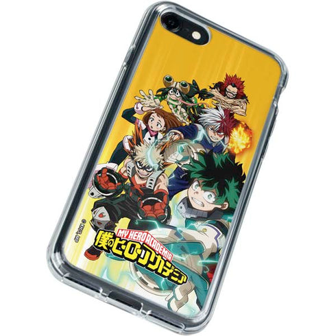 My Hero Academia Deku Squad Season 5 iPhone SE (2nd & 3rd Gen) Clear Case