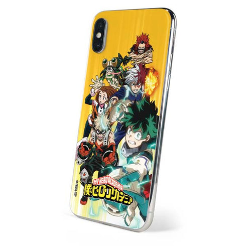 My Hero Academia Deku Squad Season 5 iPhone X Skin