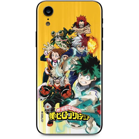 My Hero Academia Deku Squad Season 5 iPhone XR Skin