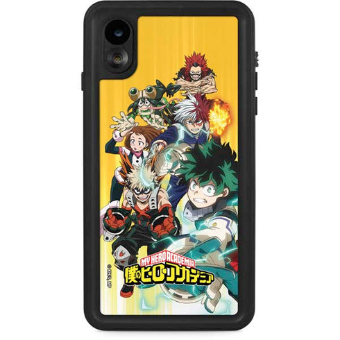 My Hero Academia Deku Squad Season 5 iPhone XR Waterproof Case