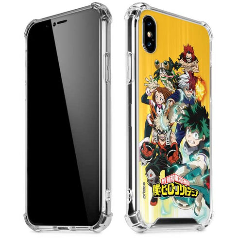 My Hero Academia Deku Squad Season 5 iPhone XS Max Clear Case