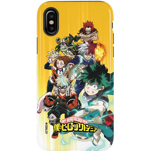 My Hero Academia Deku Squad Season 5 iPhone XS Pro Case