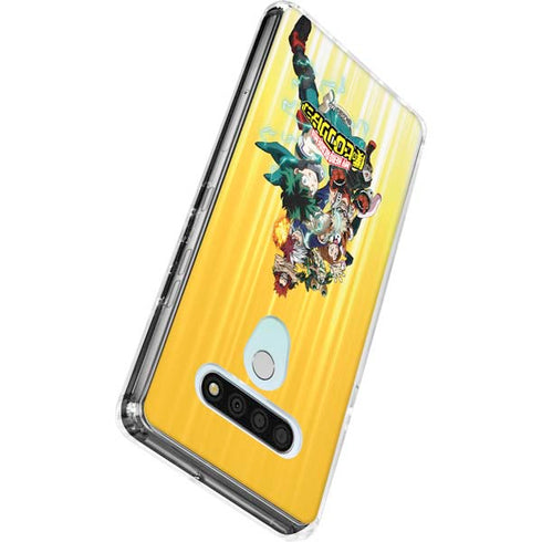 My Hero Academia Deku Squad Season 5 LG Stylo 6 Clear Case