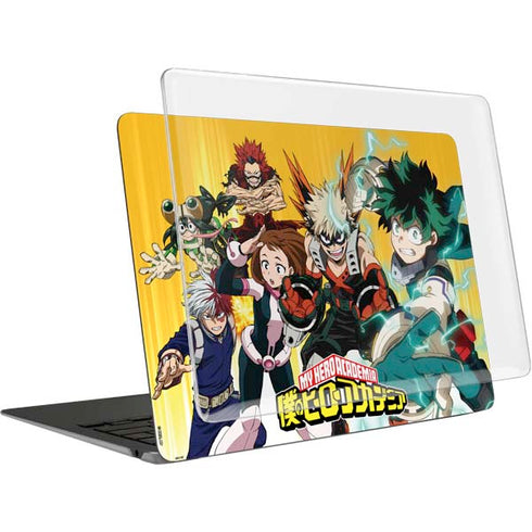 My Hero Academia Deku Squad Season 5 MacBook Air 15in (2023-2025) Case plus Skin