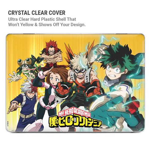 My Hero Academia Deku Squad Season 5 MacBook Air 15in (2023-2025) Case plus Skin