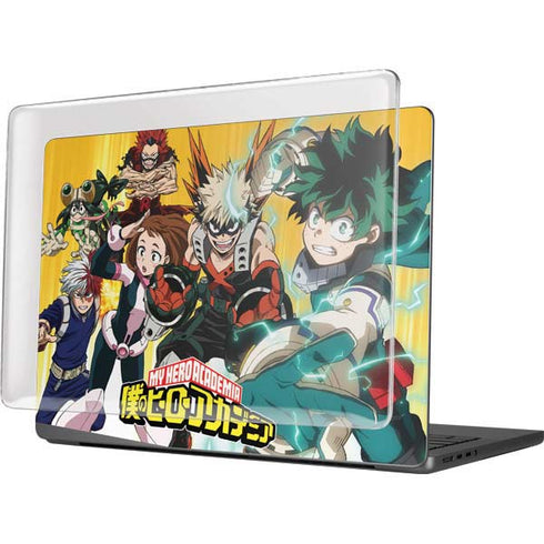 My Hero Academia Deku Squad Season 5 MacBook Pro 14in (2021-24) Case plus Skin