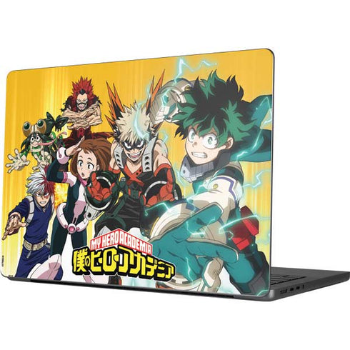 My Hero Academia Deku Squad Season 5 MacBook Pro 14in (2021-24) Skin