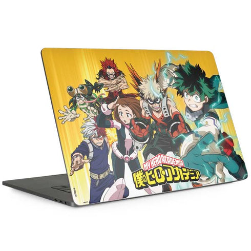 My Hero Academia Deku Squad Season 5 Apple MacBook Pro 15-inch Skin