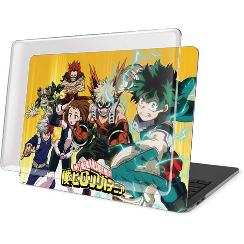 My Hero Academia Deku Squad Season 5 MacBook Pro 15in (2016-19) Case plus Skin