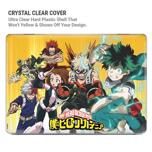 My Hero Academia Deku Squad Season 5 MacBook Pro 15in (2016-19) Case plus Skin