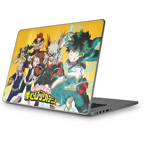 My Hero Academia Deku Squad Season 5 Apple MacBook Pro 17-inch Skin
