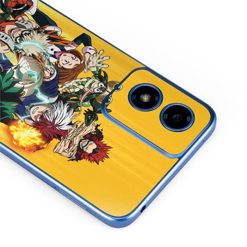My Hero Academia Deku Squad Season 5 Moto G Play 4G (2024) Skin