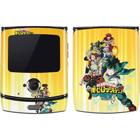 My Hero Academia Deku Squad Season 5 Motorola RAZR Skin