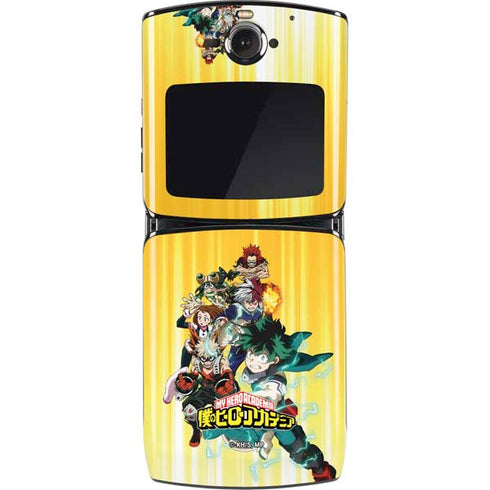 My Hero Academia Deku Squad Season 5 Motorola RAZR Skin