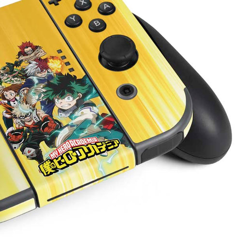 My Hero Academia Deku Squad Season 5 Nintendo Switch Bundle Skin