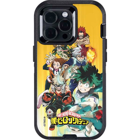 My Hero Academia Deku Squad Season 5 Otterbox Defender iPhone Skin