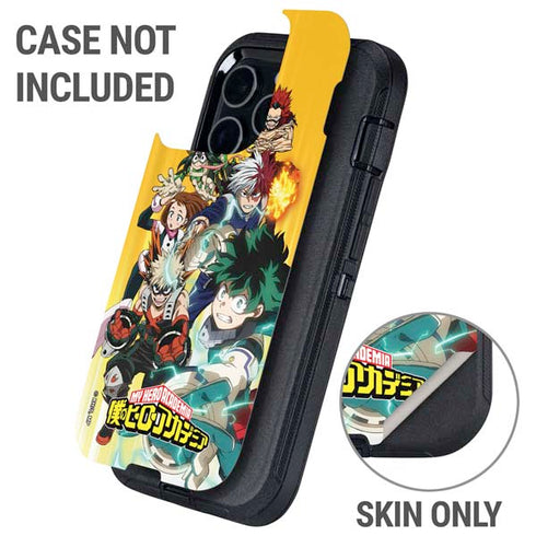 My Hero Academia Deku Squad Season 5 Otterbox Defender iPhone Skin