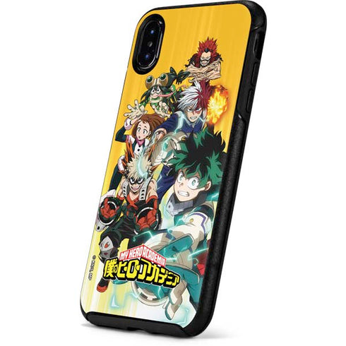My Hero Academia Deku Squad Season 5 Otterbox Symmetry iPhone Skin