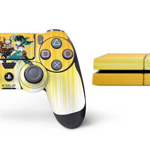 My Hero Academia Deku Squad Season 5 PS4 Console and Controller Bundle Skin