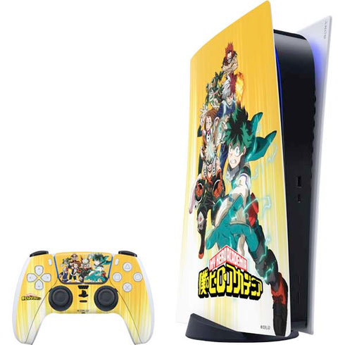 My Hero Academia Deku Squad Season 5 PlayStation PS5 Skins